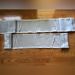 Breathable Baby Mesh Crib Liner in Grey